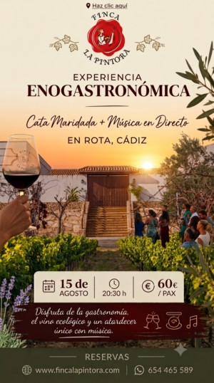 Experiencia enogastronómica CATA MARIDADA + MUSICA EN DIRECTO 15 DE AGOSTO