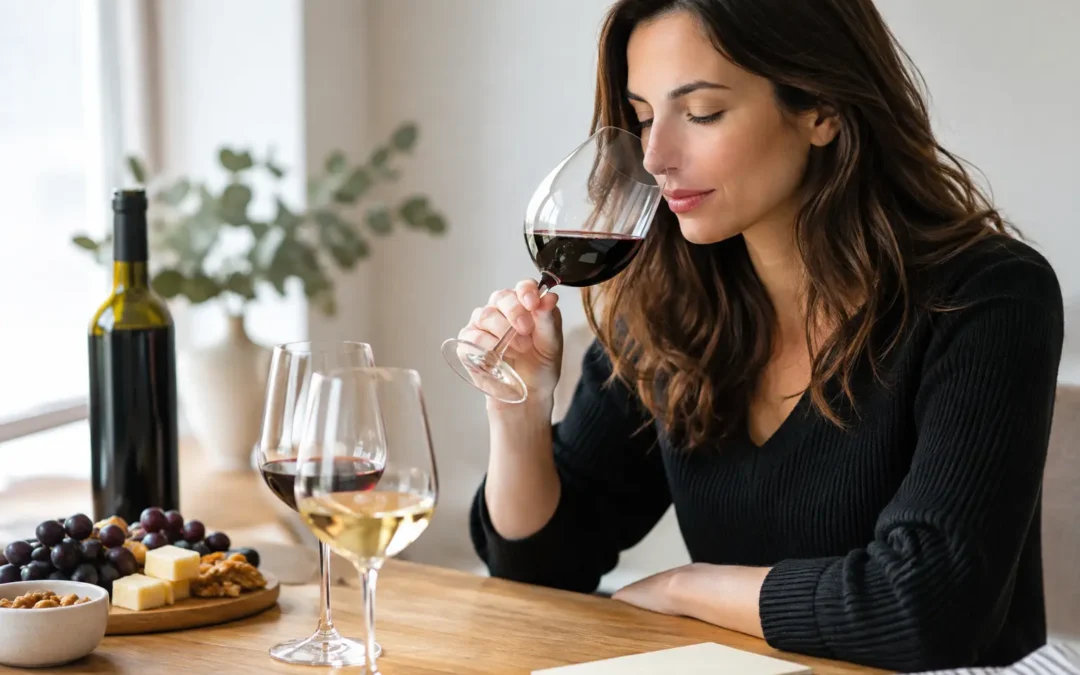 Cómo catar vino en casa con todos los sentidos