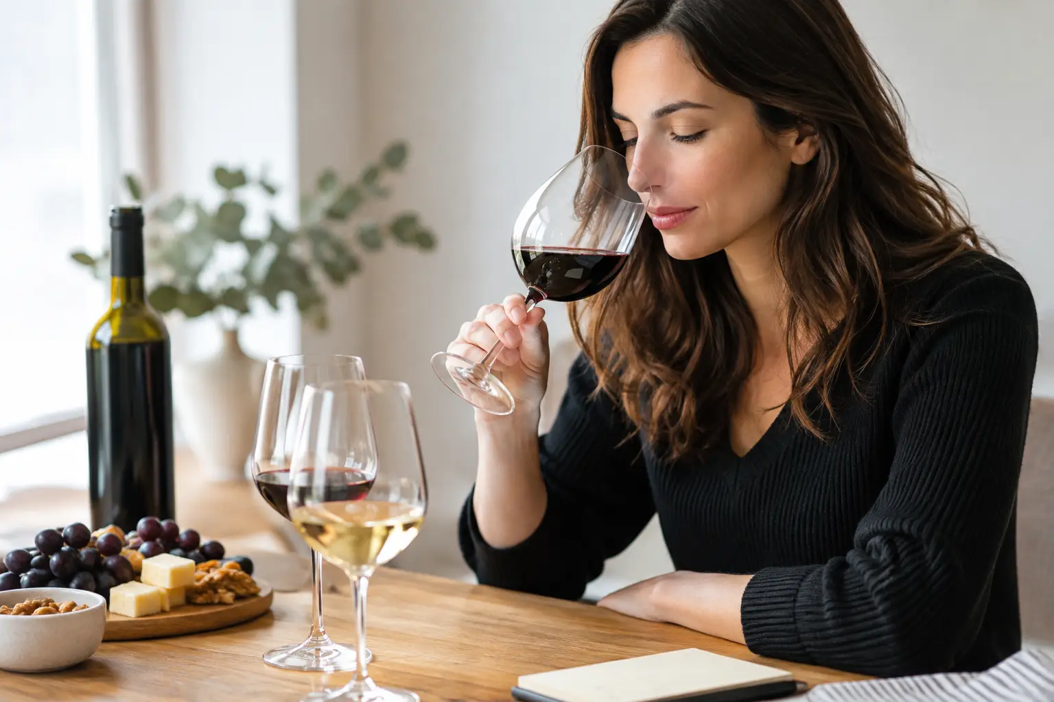 Cómo catar vino en casa con todos los sentidos