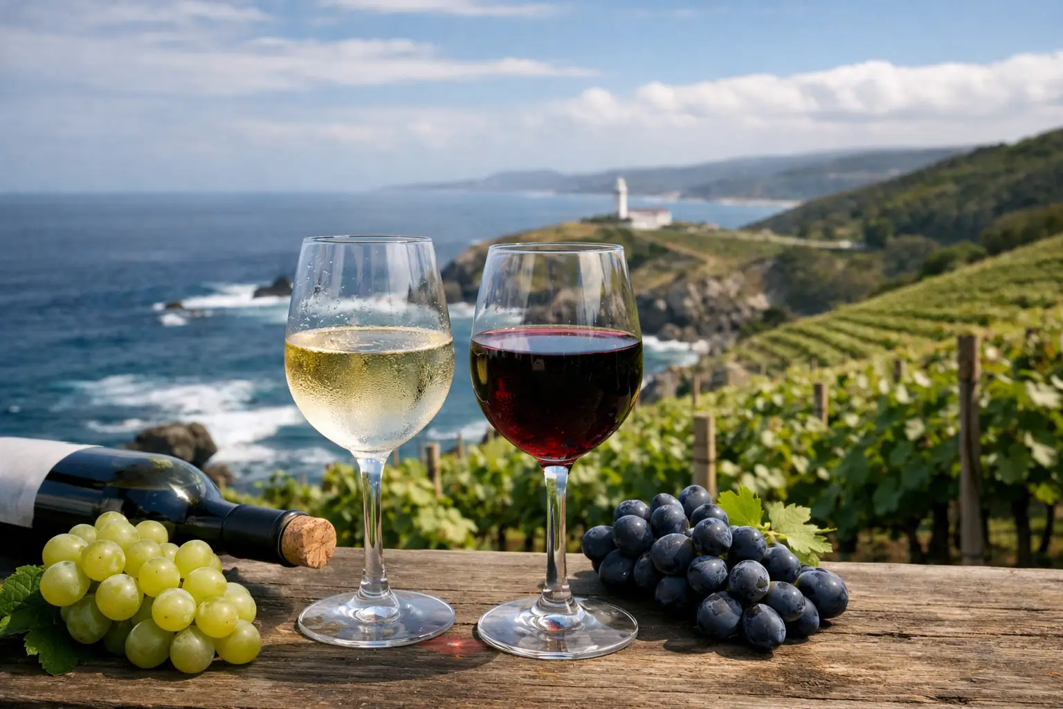 Guía de vinos atlánticos para reconocer su carácter