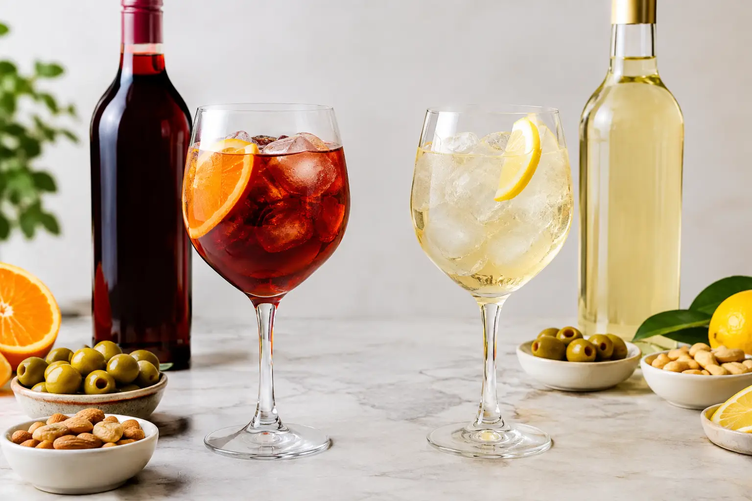 Vermut rojo vs blanco: cuál elegir para el aperitivo