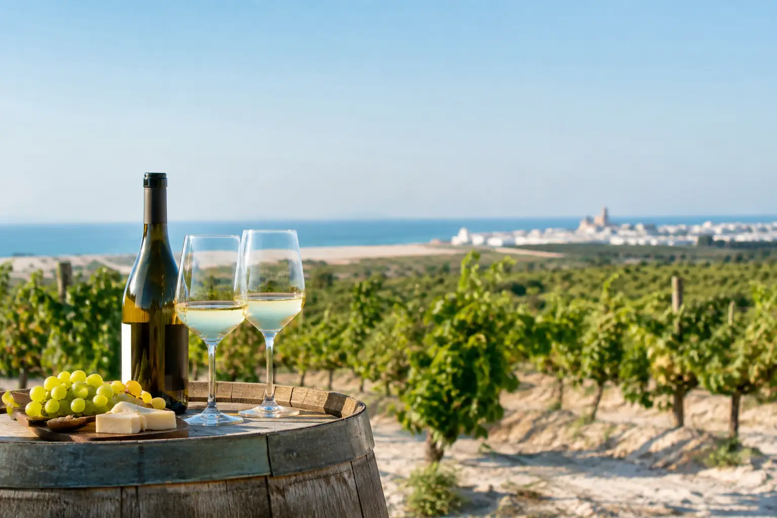 Turismo enológico rural en Rota y la albariza